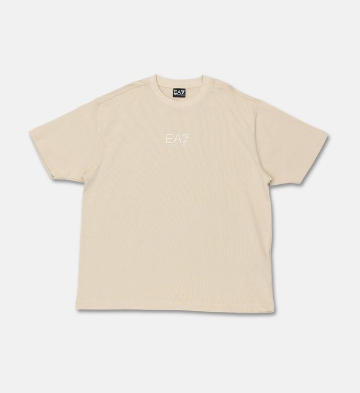 EA7 Cotton Regular-fit Crewneck T-shirt, Packshot View