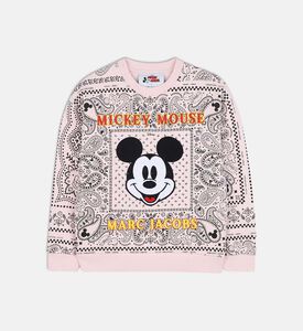 سويت شيرت طويل الأكمام بطباعة على كامله