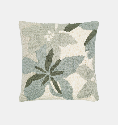 Cotton Flower-print Cushion