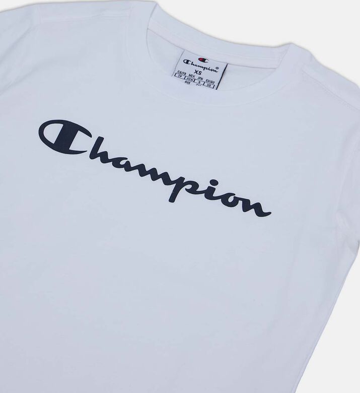 Champion Logo-print Short-sleeve T-shirt, White, M, Packshot View