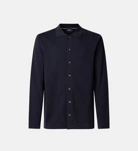 أوفر شيرت إسنشال من مزيج قطن وحرير