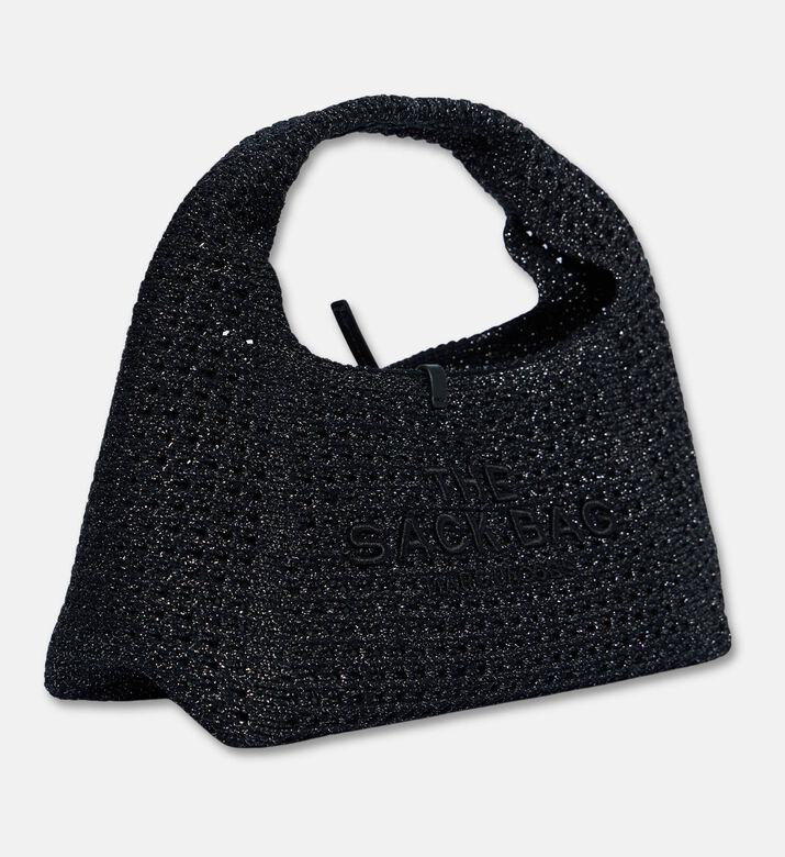Marc Jacobs Mini Woven Sack Bag, Black, Packshot View