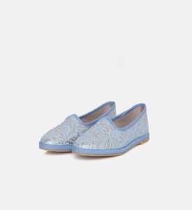 Aila Gold-detail Ballet Flats