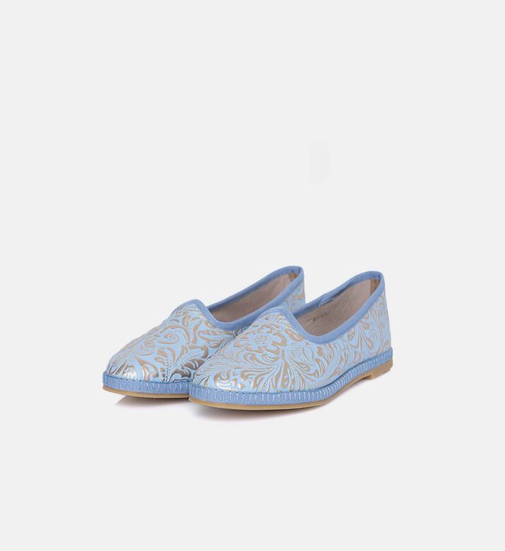 Aila Gold-detail Ballet Flats