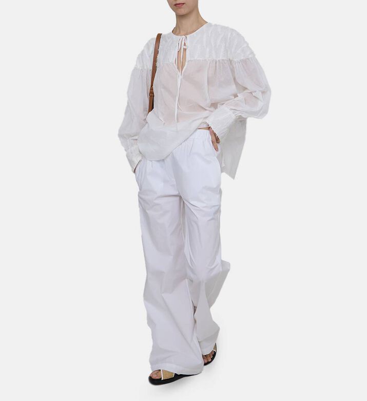 Federica Tosi Parachute Wide-leg Pants, Model View