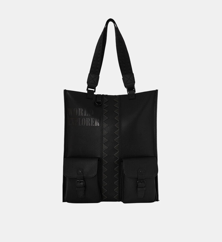 Cargo Pockets Tote Bag