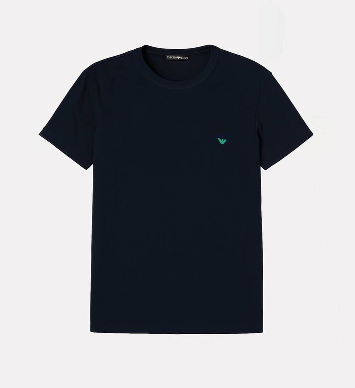 Emporio Armani Cotton Short-sleeve T-shirt, Packshot View