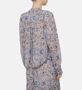 بلوزة نويلين بنقشة أزهار