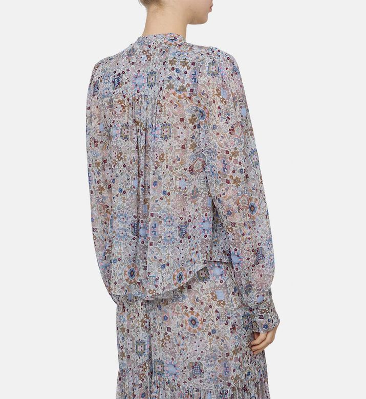 بلوزة نويلين بنقشة أزهار