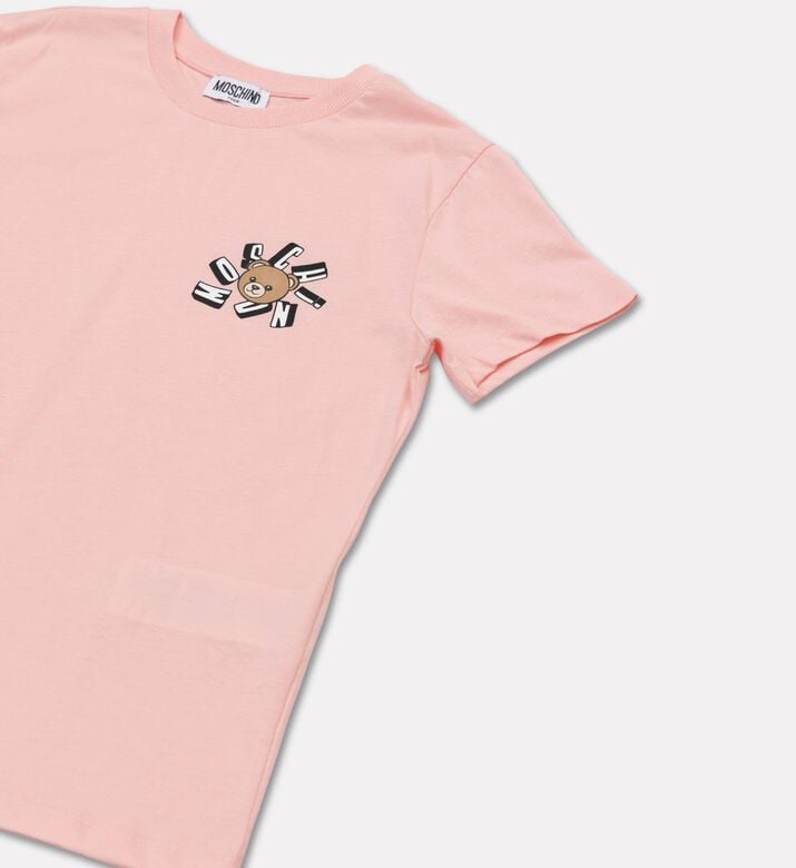 Moschino BKT Teddy Bear Chest Graphic T-shirt, Packshot View