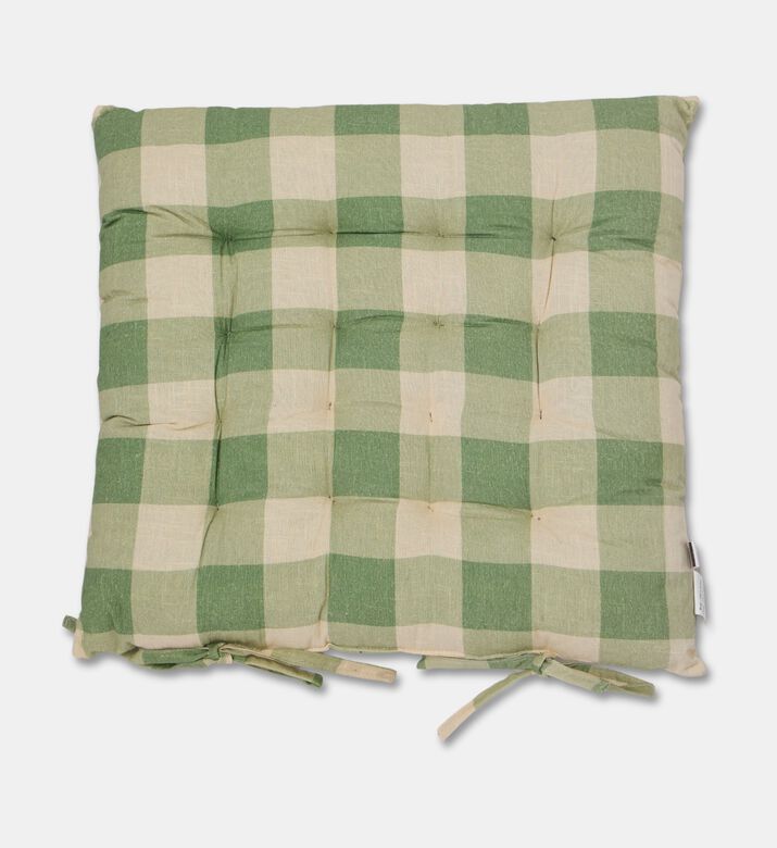 Home Deco and More Linea Cotton Filled Chair Pad, Packshot View