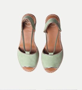 Toni Pons Bilda Suede Leather Mid-wedge Open-toe Espadrille, Packshot View