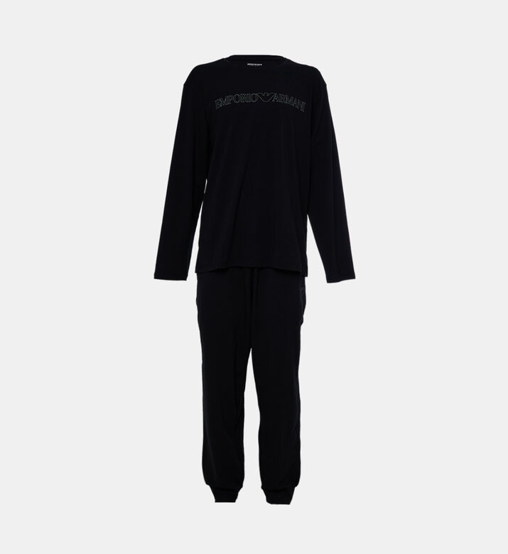 Logo-print Regular-fit Pajamas