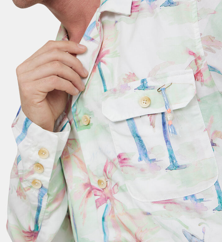 بلوزون بطبعة بقماش تنسل وقنب