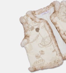 Eirene Vest Velvet, Packshot View