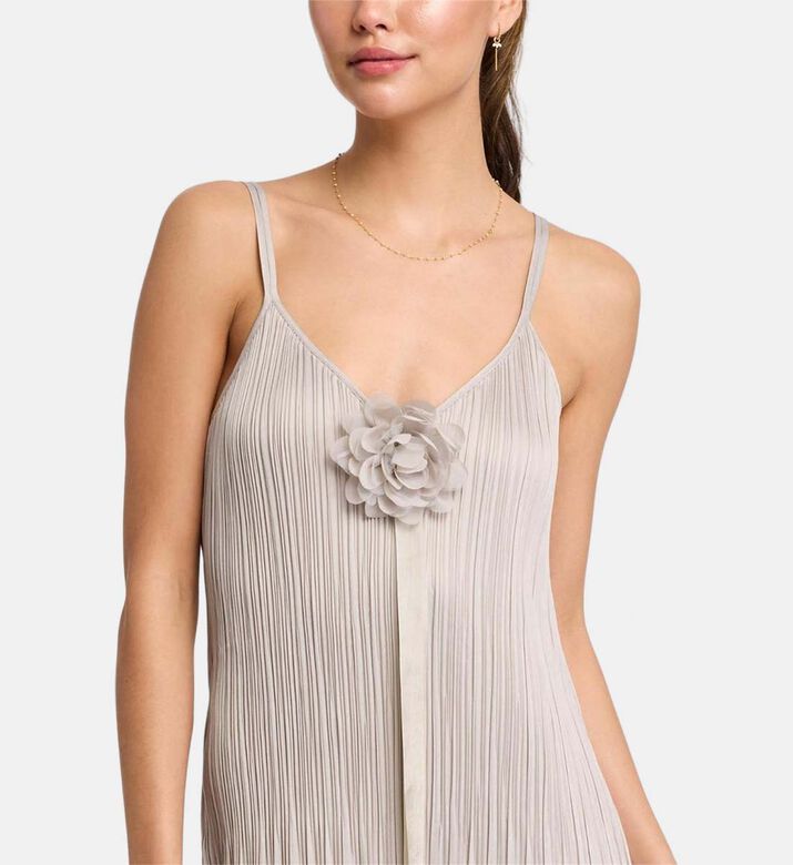 فستان لوف جوي متوسط بطيات