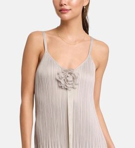 Love Joy Pleated Midi Gown Love Joy Pleated Midi Gown