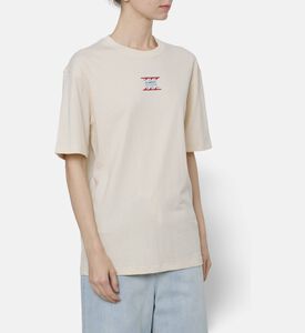 Samsoe Oversized Embroidered T-shirt, Model View