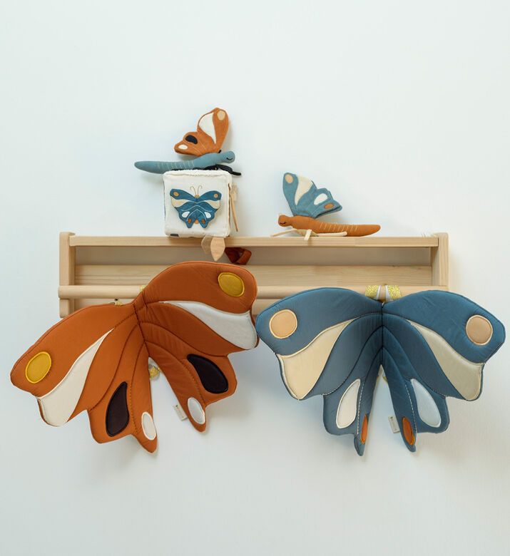 Organic Cotton Butterfly Wings - Blue Spruce
