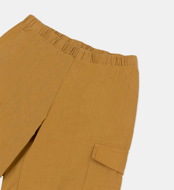 Teddy Patch Cargo Bermuda Shorts