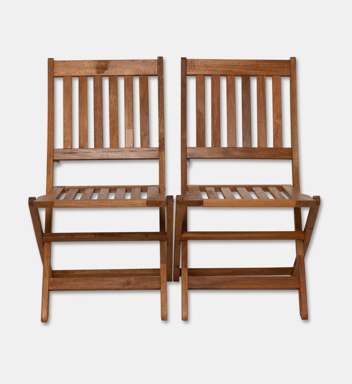 Home Deco and More Manhatan Wood Folding Chair, Packshot View
