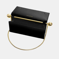 Pop Up Silk Satin Shoulder Bag