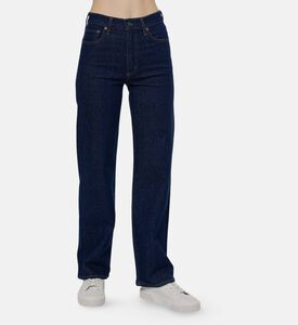 Agolde Mide Rise Regular-fit Denim Pants, Model View