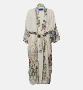 All-over Floral Pattern Kimono