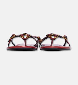 Marc Jacobs Shoes The Kiki Sndl, Dark-red, Eu-38, Packshot View