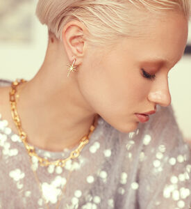 Ottoman Hands Large Star Stud Earrings, Packshot View