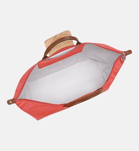 Longchamp Le Pliage Original Medium Top-handle Bag, Dark-red, Packshot View