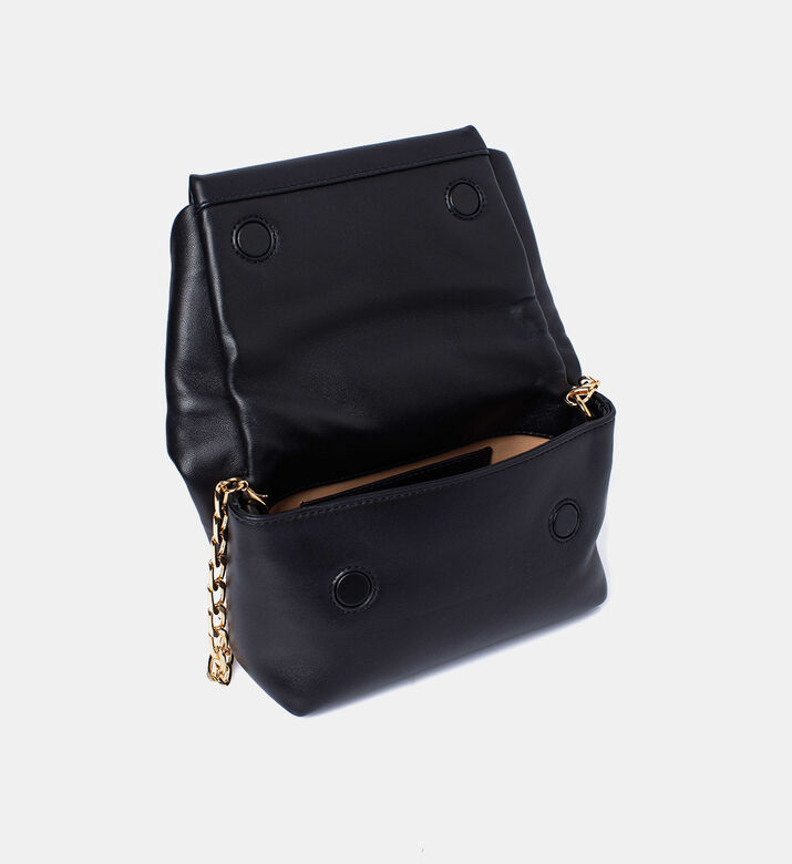 Small Twister Velvet Top Handle Bag