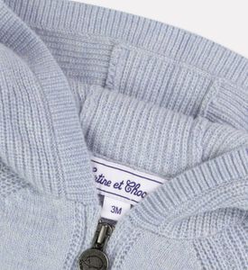 Tartine et Chocolat Gilet 2, Blue, 36m, Packshot View