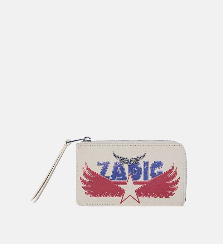 Leather America Card Wallet