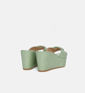 Slip-on Wedge Platform Sandals