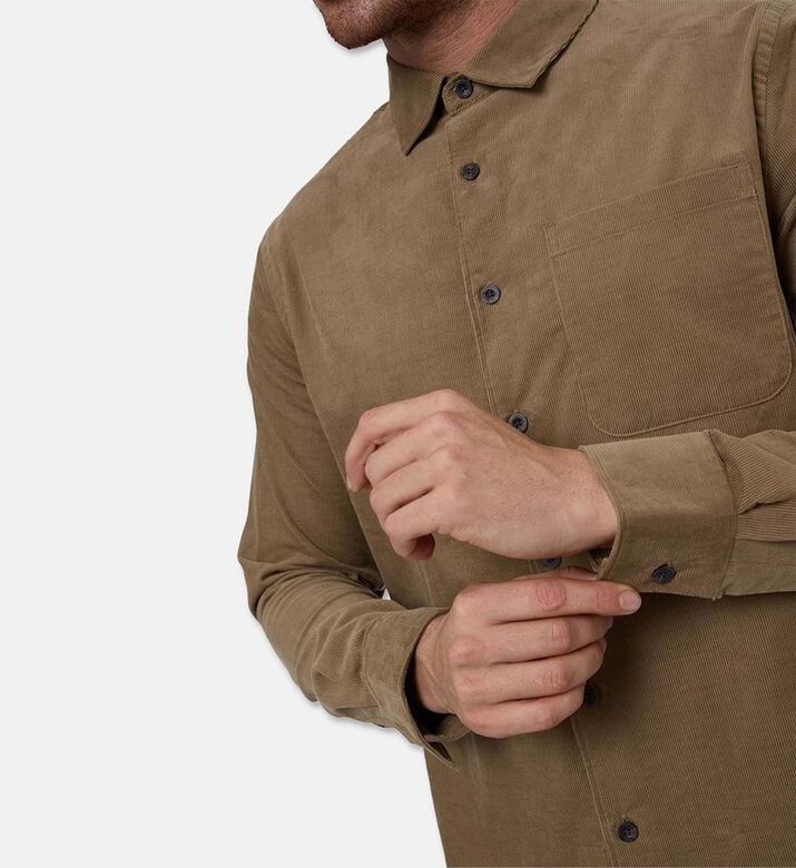 Vince Classic Button Closure Shirt, Model View