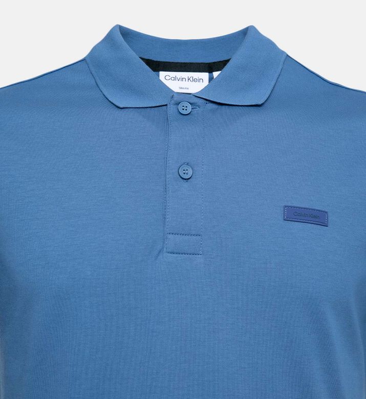 Smooth Cotton Slim Polo Shirt