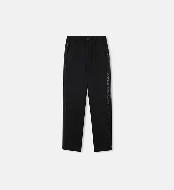 Side Stripe Twill Trousers