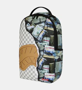 Sprayground Backpack Dlxsv Cream Check, Packshot View