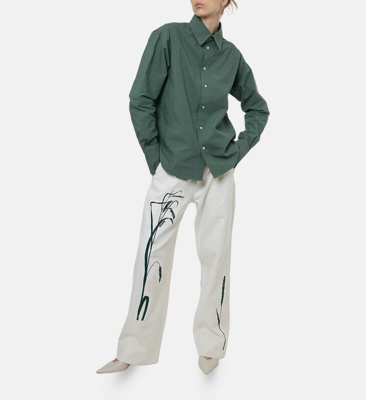 Martan Jella Embroidered Trousers, Model View
