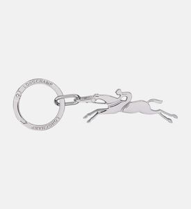 حلقة مفاتيح معدنية بشكل فارس