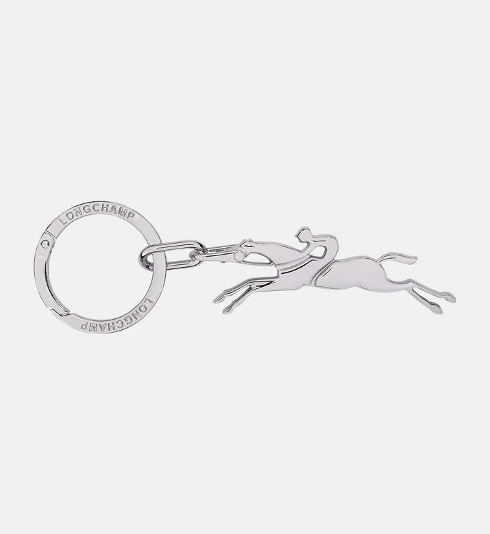 حلقة مفاتيح معدنية بشكل فارس