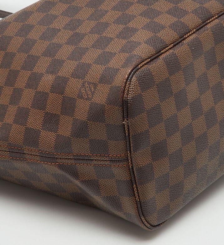 Louis Vuitton Preowned Louis Vuitton Damier Ebene Canvas Neverfull Bag, Packshot View