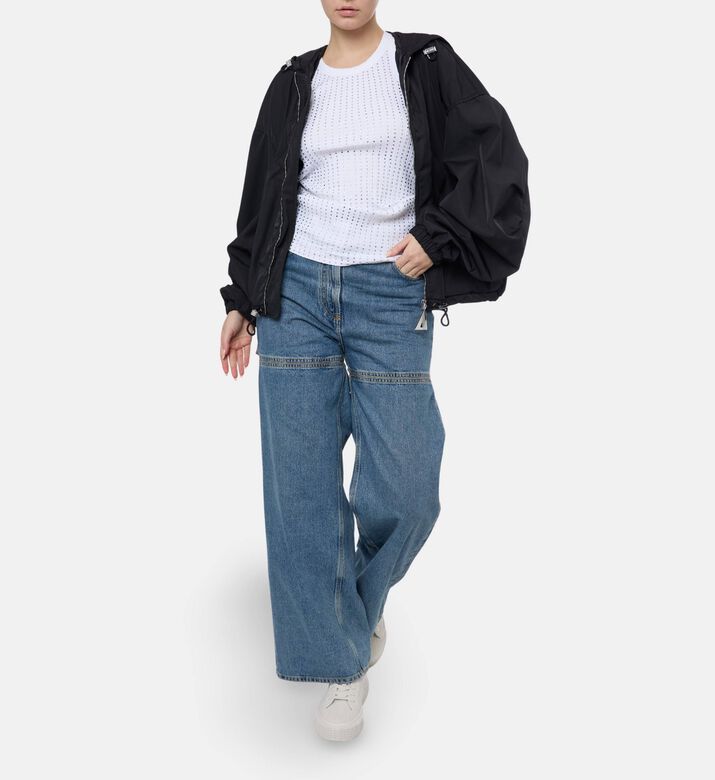 The Attico Sequin-embellished Tank Top, Model View