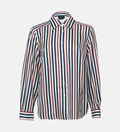 Striped Button-down Shirt