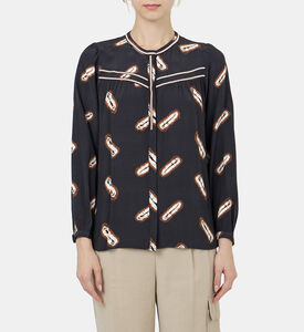 بلوزة كابيلا بأكمام طويلة