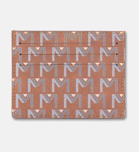 Maya.M All-over Logo-print Cardholder, Terracotta, Packshot View