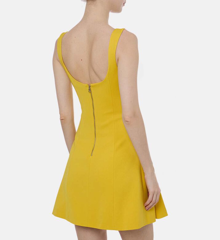 Front Seam Lines Pleated Dress Front Seam Lines Pleated Dress