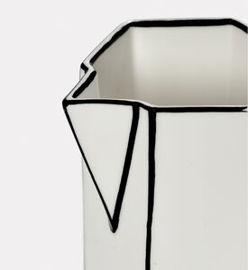 Serax Cart Blanche Porcelain Jug, Packshot View