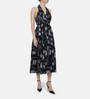 The Classic Love Chiffon Tea-length Dress